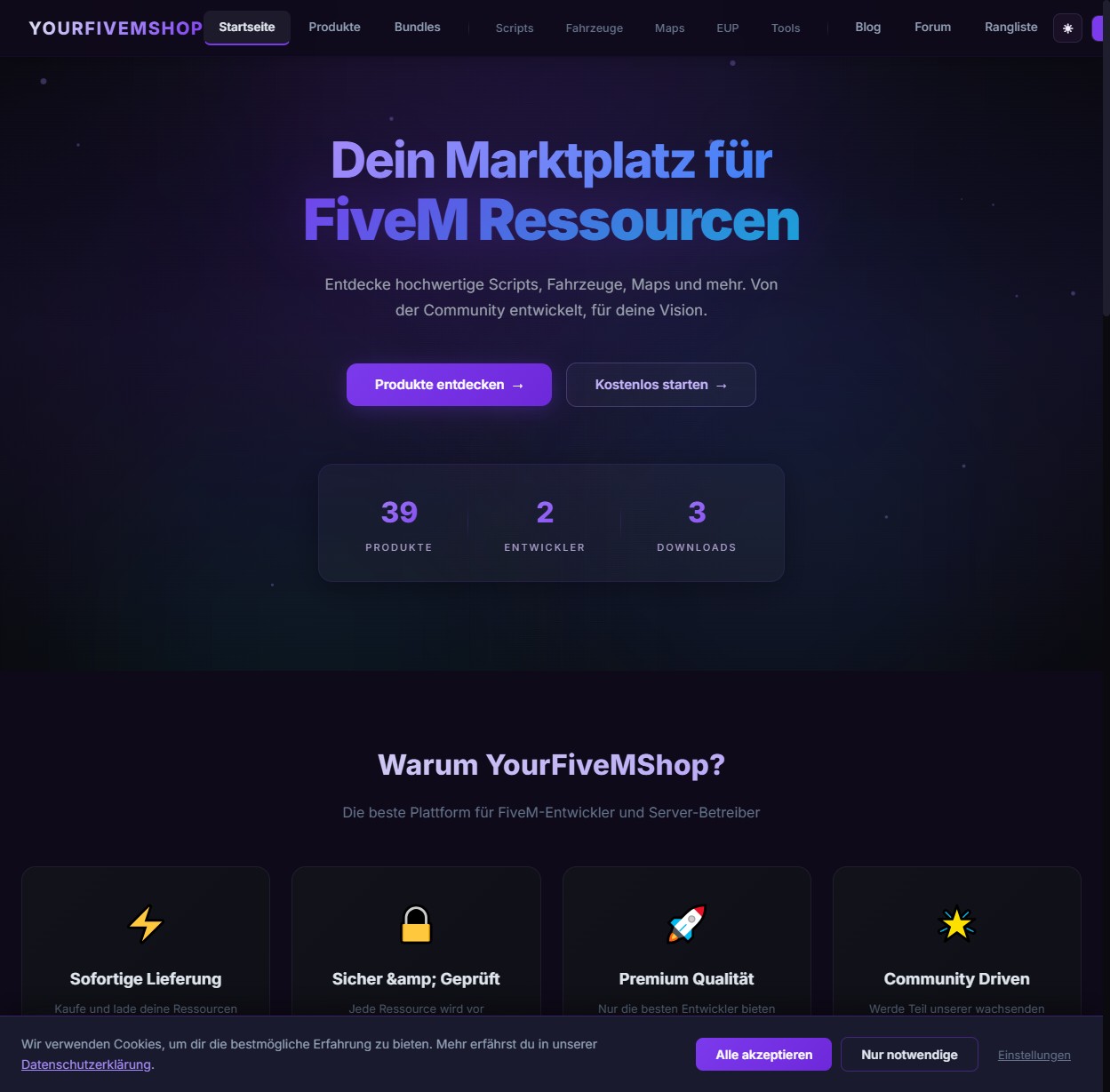 YourFiveMShop Vorschau